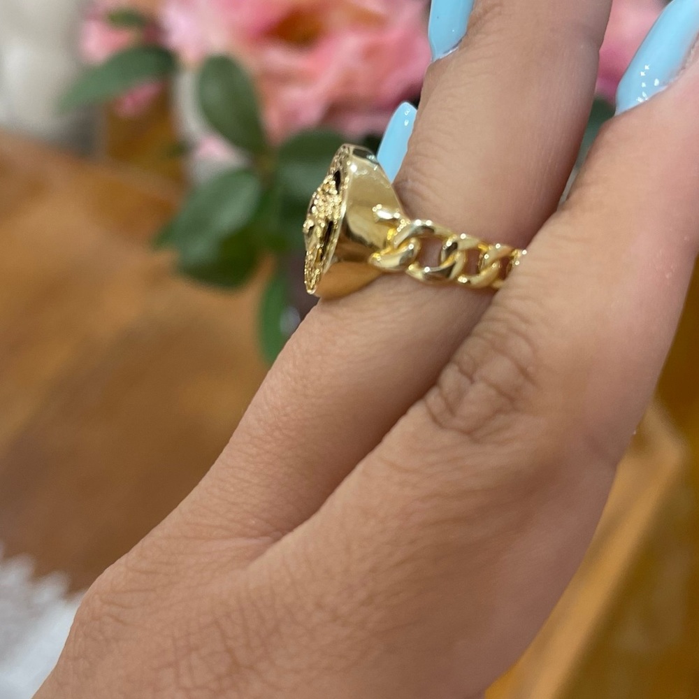 Versace Ring Egyptian Gold 18K